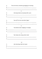 Vorschau - Arbeitsblätter - simplepresent-positivesentences-negativesentences-interrogativesentences - Seite 3