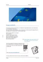 Vorschau - Arbeitsblätter - Europa und die EU (1) - Länder, Ziele, Institutionen - Seite 2