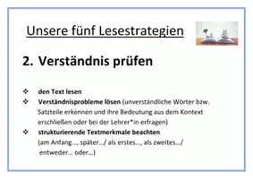 Vorschau - Poster - Unsere Lesestrategien: Texte systematisch erschließen (Poster) - Seite 3