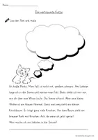 Vorschau - Arbeitsblätter - Fünf Lesetexte zum Thema "Tiere" - Seite 3