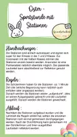 Vorschau - Spiele - Oster Sportstunde mit Stationen (Corona-Sport) - Seite 1