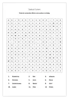 Vorschau - Arbeitsblätter - Suchsel zum Thema Ostern - Deckblatt