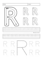 Vorschau - Arbeitsblätter - Buchstabenerarbeitung/Buchstabentraining Buchstabe R - Seite 2