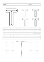 Vorschau - Arbeitsblätter - Buchstabenerarbeitung/Buchstabentraining Buchstabe T - Seite 2