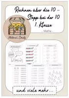 Vorschau - Arbeitsblätter - Stopp bei der 10 (Plus und Minus) - Seite 1