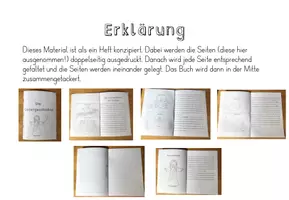 Vorschau - Arbeitsblätter - Die Ostergeschichte - Ein Heft zum Lesen und Ausmalen - Seite 1
