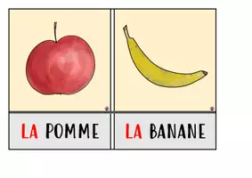Vorschau - Arbeitsblätter - Obstpaket: Les fruits - Deckblatt