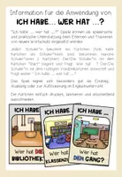 Vorschau - Spiele - ORTE IN DER SCHULE - Ich habe... Wer hat...? (DAF/DAZ) - Seite 1