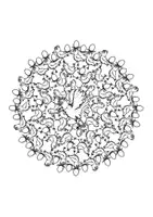Vorschau - Mal- und Bastelvorlagen - Mandalas Ostern - Deckblatt
