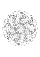 Vorschau - Mal- und Bastelvorlagen - Mandalas Ostern - Seite 1
