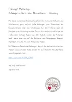 Vorschau - Mal- und Bastelvorlagen - Frühling/ Muttertag Bastelvorlage für Blumen- und Herzanhänger - Seite 2