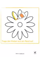 Vorschau - Mal- und Bastelvorlagen - Leitfaden RICHTIG AUFKLEBEN - Seite 1