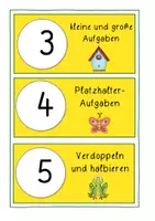Vorschau - Arbeitsblätter - Mathewerkstatt- Frühling- Klasse 1 (Zahlenraum bis 20) - Seite 2