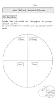 Vorschau - Arbeitsblätter - Arbeitsblatt Saisonales Obst und Gemüse - Seite 2