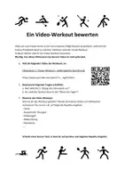 Vorschau - Arbeitsblätter - Distanzunterricht Sport Theorie zu Corona-Zeiten: Ein Video-Workout bewerten - Seite 3