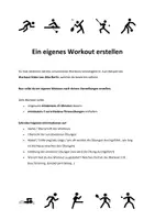 Vorschau - Arbeitsblätter - Distanzunterricht Sport Theorie zu Corona-Zeiten: Eigenes Workout erstellen - Seite 2