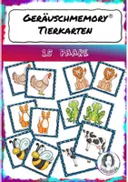 Vorschau - Spiele - Tierkarten für Partnerwahl oder anderweitig einsetzbar - Deckblatt