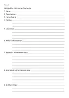 Vorschau - Arbeitsblätter - Lapbook Lieblingssportler | Sportunterricht im Homeschooling - Seite 1