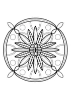 Vorschau - Arbeitsblätter - XXL Mandala Materialpaket 🎨 - Seite 1