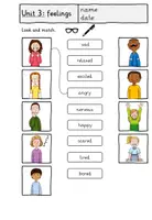 Vorschau - Arbeitsblätter - Feelings (4. Klasse): Worksheets / Arbeitsblätter - Seite 3