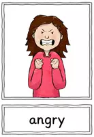 Vorschau - Bildkarten - Feelings (4. Klasse): Flashcards / Bild- und Wortkarten - Seite 3