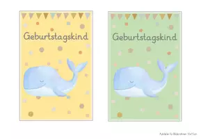 Vorschau - Fördermaterial/Inklusion - Walklasse Geburtstagsschilder - Seite 3