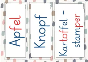Vorschau - Bildkarten - Buchstabeneinführung Pf und pf - Wortkarten (1. Klasse) - Seite 3