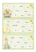 Vorschau - Stationenlernen - Purzelsätze "Das kleine Häschen" Ostern / Frühling - Seite 3