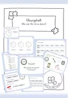 Vorschau - Arbeitsblätter - Mini Heft Zeit/ Uhrzeiten - Übungsheft - Deckblatt