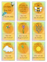 Vorschau - Arbeitsblätter - Lesespiel FRÜHLING - Ich habe... Wer hat...? - 2fach differenziert - Seite 3