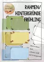 Vorschau - selbst erstellte Cliparts/Grafiken - Rahmen und Hintergründe "Frühling" - Deckblatt