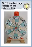 Vorschau - Spiele - Glücksrad-Vorlage Verdoppeln Halbieren ZR 20 - Deckblatt