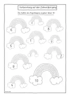 Vorschau - Arbeitsblätter - Zehnerübergang (Addition)- Klasse 1 (Zahlenraum bis 20) - Seite 3