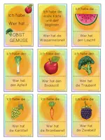 Vorschau - Arbeitsblätter - Lesespiel OBST GEMÜSE - Ich habe... Wer hat...? - 2fach differenziert - Seite 3