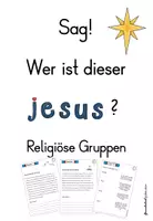 Vorschau - Unterrichtsreihen - Religiöse Gruppen zur Zeit Jesu - Deckblatt