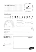 Vorschau - Mal- und Bastelvorlagen - Abschiedsheft // Kindergarten // Titelseite // Steckbrief // Zusatzseite - Seite 2