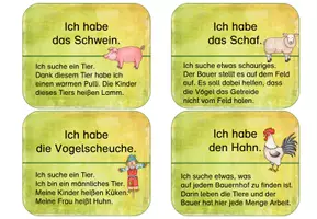 Vorschau - Spiele - Auf dem Bauernhof - ein Lesespiel - Seite 2