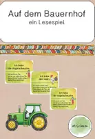 Vorschau - Spiele - Auf dem Bauernhof - ein Lesespiel - Deckblatt