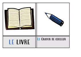 Vorschau - Spiele - le matériel scolaire: Schulmaterial - Seite 1