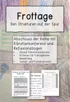 Vorschau - Stundenentwürfe - Materialpaket Frottage - Seite 1