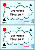 Vorschau - Arbeitsblätter - Übungsheft Wortarten - Seite 3