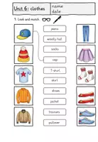 Vorschau - Arbeitsblätter - Clothes (2. Klasse): Worksheets / Arbeitsblätter - Seite 3