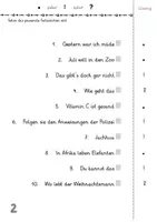 Vorschau - Arbeitsblätter - Passende Satzzeichen finden (Satzschlusszeichen, Fragezeichen, Ausrufezeichen) - Seite 2