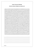Vorschau - Arbeitsblätter - Suchsel: Großstädte (mit Lösung) - Deckblatt