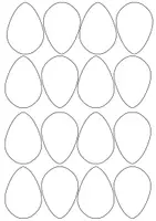 Vorschau - Mal- und Bastelvorlagen - Osterdeko - Vorlage & Anleitung - Seite 1