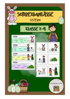 Vorschau - Arbeitsblätter - Schreibanlässe *Ostern* (Klasse 2-4) - Deckblatt