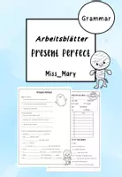 Vorschau - Arbeitsblätter - Present Perfect Simple- Arbeitsblätter - Deckblatt