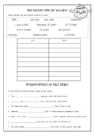 Vorschau - Arbeitsblätter - Present Perfect Simple- Arbeitsblätter - Seite 3