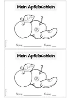 Vorschau - Arbeitsblätter - Apfel: Miniheft (Kl. 1) - Seite 3