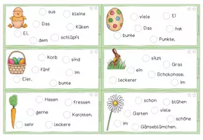 Vorschau - Arbeitsblätter - Purzelsätze Frühling + Abschreibheft - Seite 2
